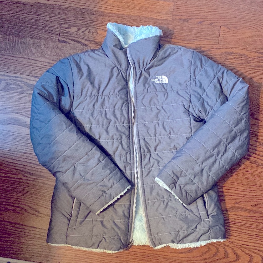 The North Face Reversible Girls Winter Jacket size L